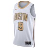Män Boston Celtics Tröja Derrick White Nike 2025-26 City Edition Vit Swingman